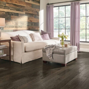 Couch with Hardwood | Concept Flooring