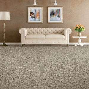 Brown Carpet White Couch | Concept Flooring